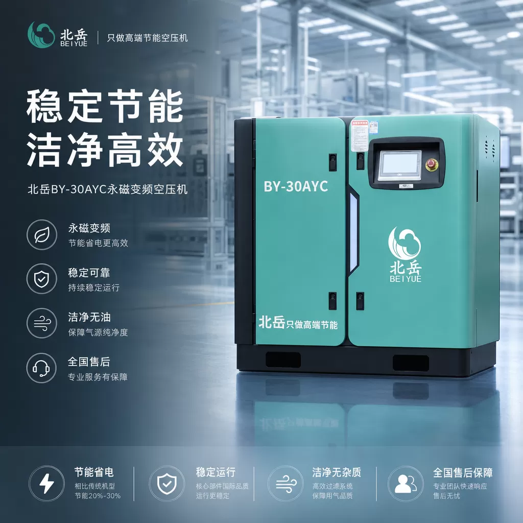 22KWEnergy saving air compressor.
